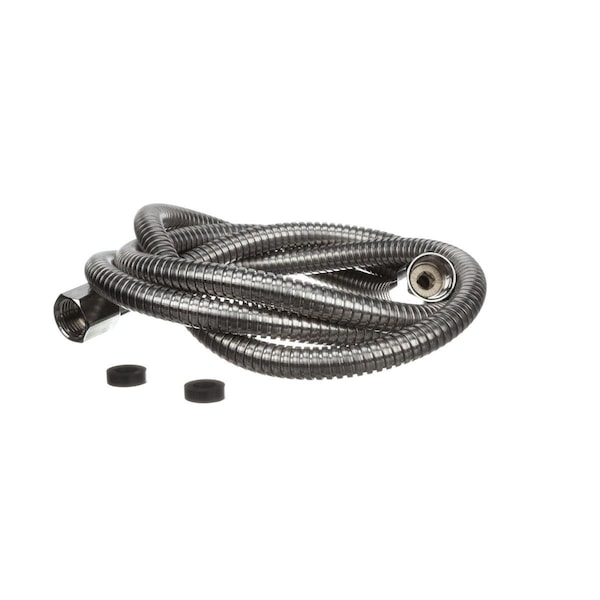 Flexible Stainless Steel Hose, 72 Length, 7/16 I